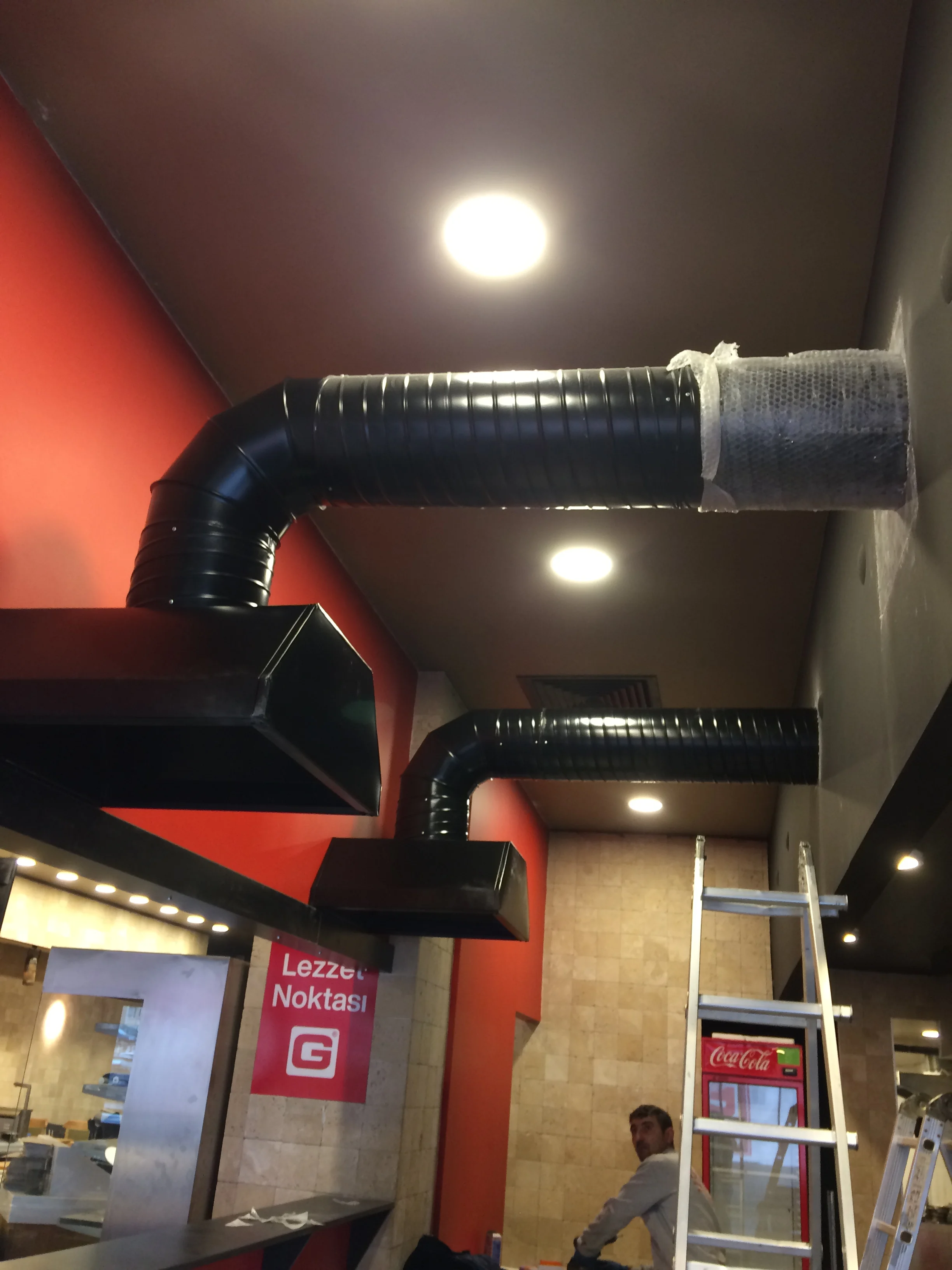 cafe ve restoran havalandırma sistemi