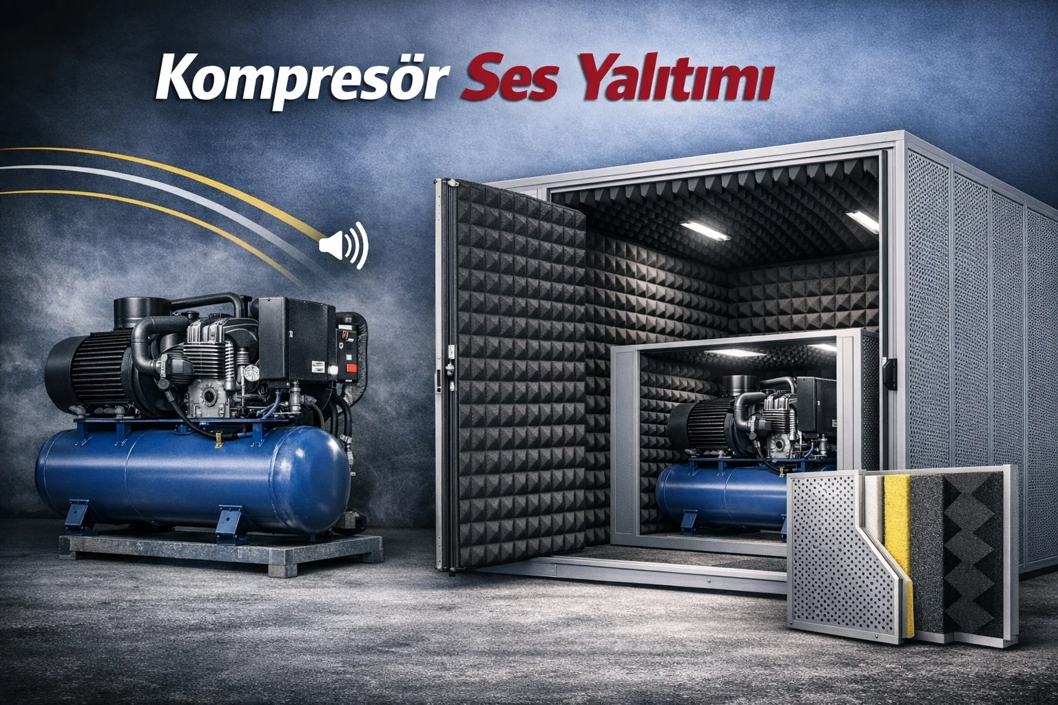 Kompresör Ses Yalıtımı