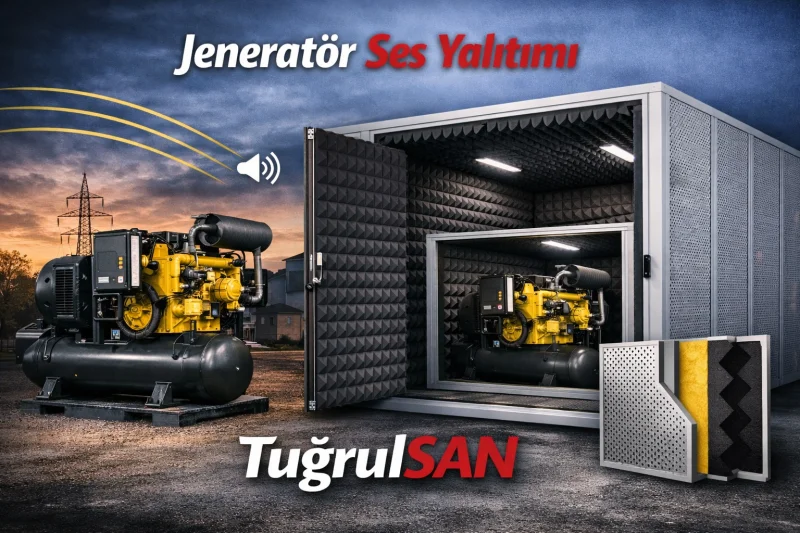 Jeneratör Ses Yalıtım